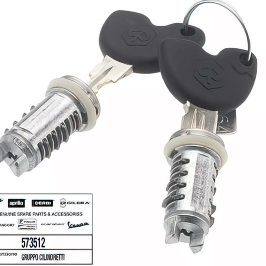 IGNITION LOCK + KEY SET PIAGGIO