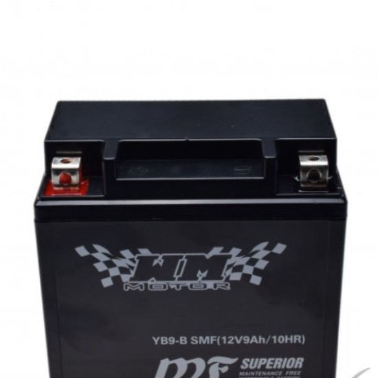 BATTERY YB9-B WM MOTOR 12 VOLT SMF