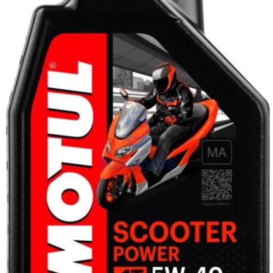 Motul 5w40 scooterpower